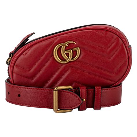 belt bag gucci red|gucci fanny pack with tiger.